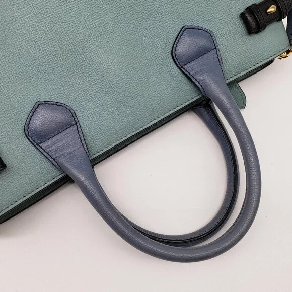 Authentic Burberry Banner Leather Satchel Bag 250-022026 - Picture 9 of 16